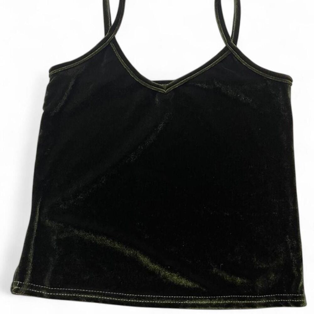 Women's Green and Black Vest